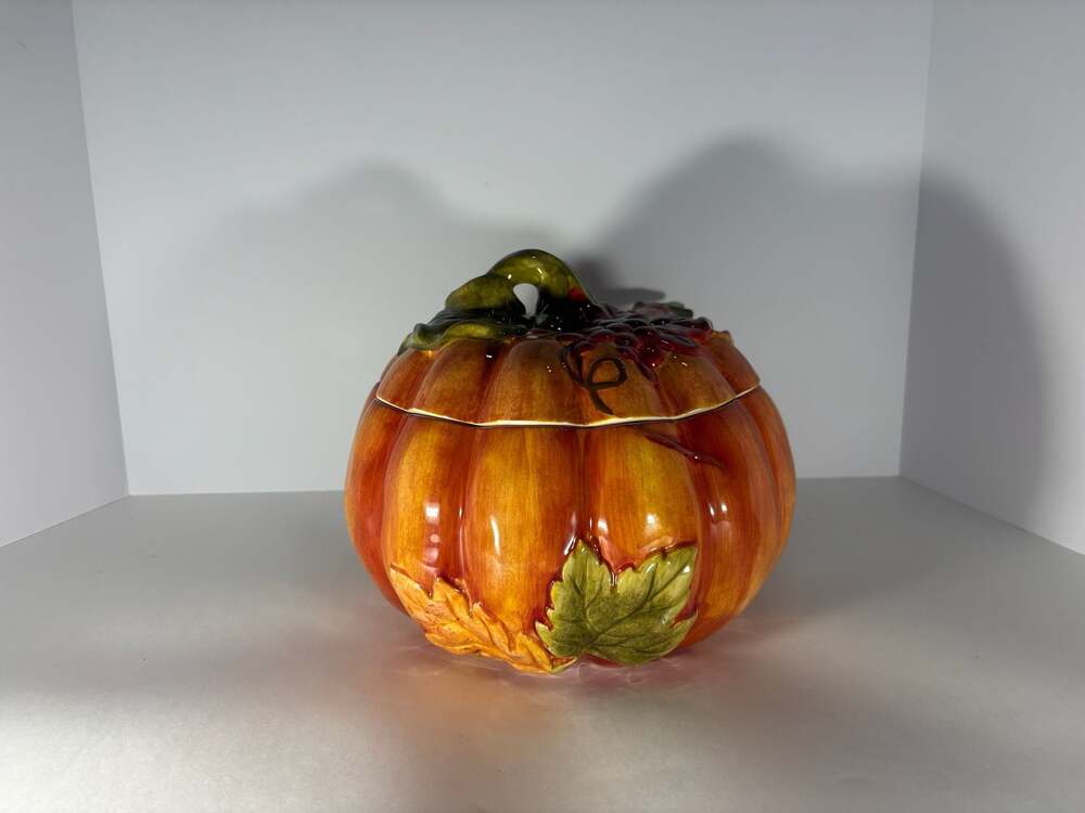 Mervyn's LLC Harvest Pumpkin Tureen with Ladle